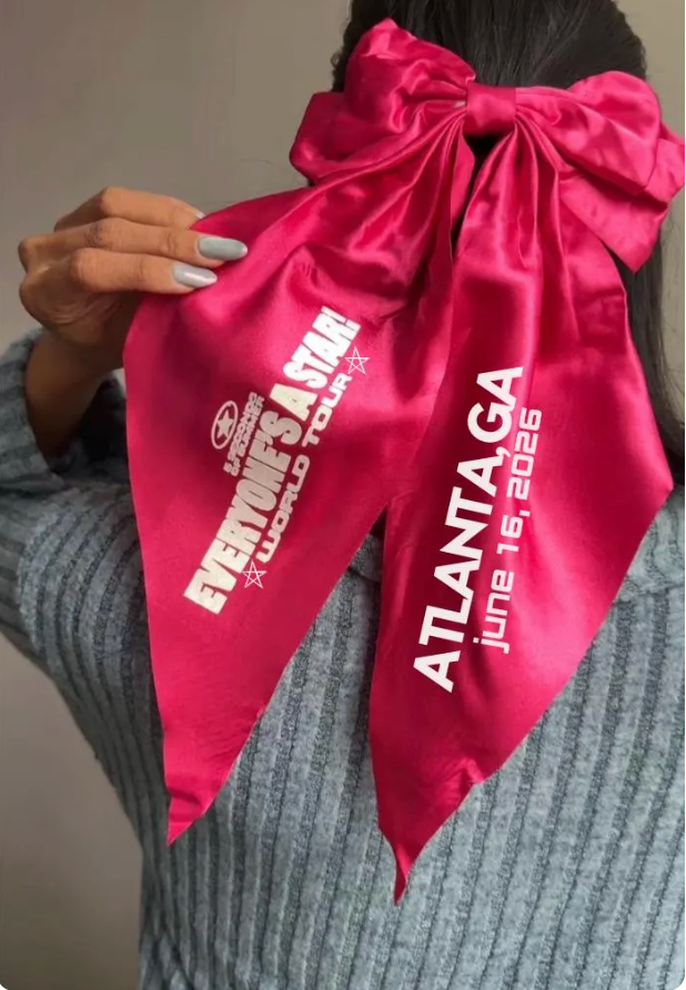 5 Seconds of Summer "Everyone's A Star" Concert Hair Bow