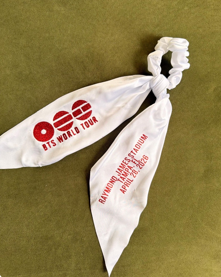 BTS "Arirang World Tour" Concert Hair Scrunchie