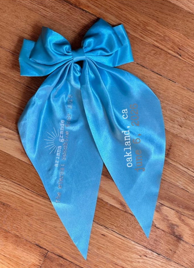 Ariana Grande "Eternal Sunshine" Concert Tour Hair Bow