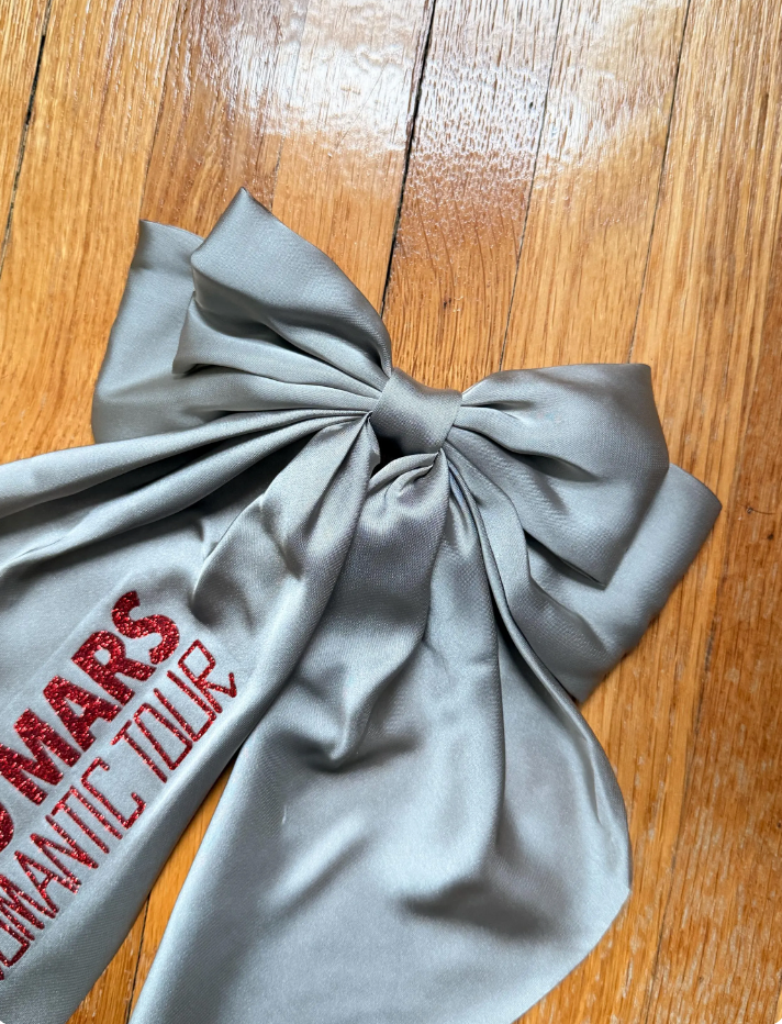 Bruno Mars "The Romantic Tour" Concert Hair Bow