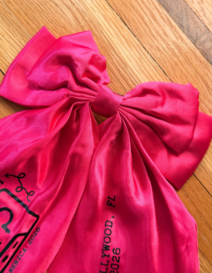 Ed Sheeran "Loop" Tour Concert Hair Bow