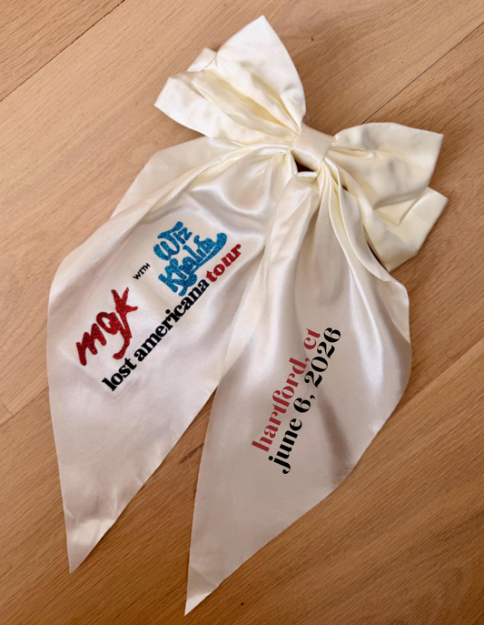 Machine Gun Kelly "Lost Americana Tour" Concert Hair Bow