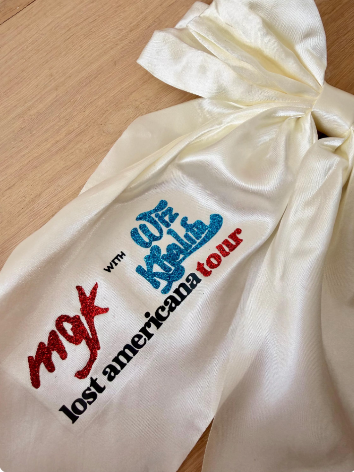 Machine Gun Kelly "Lost Americana Tour" Concert Hair Bow