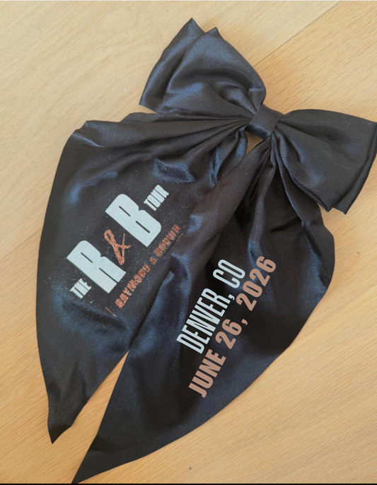 Usher & Chris Brown "The R&B Tour" Concert Hair Bow