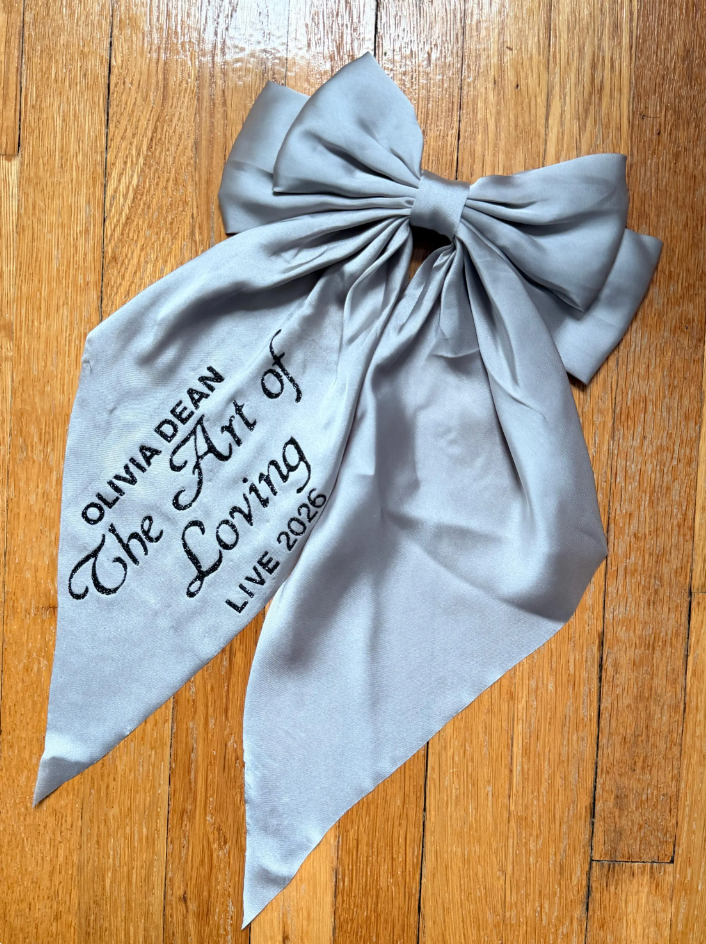 Olivia Dean "The Art of Loving" Concert Tour Hair Bow