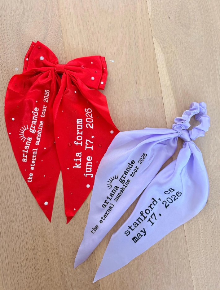 Ariana Grande "Eternal Sunshine" Concert Tour Hair Scrunchie